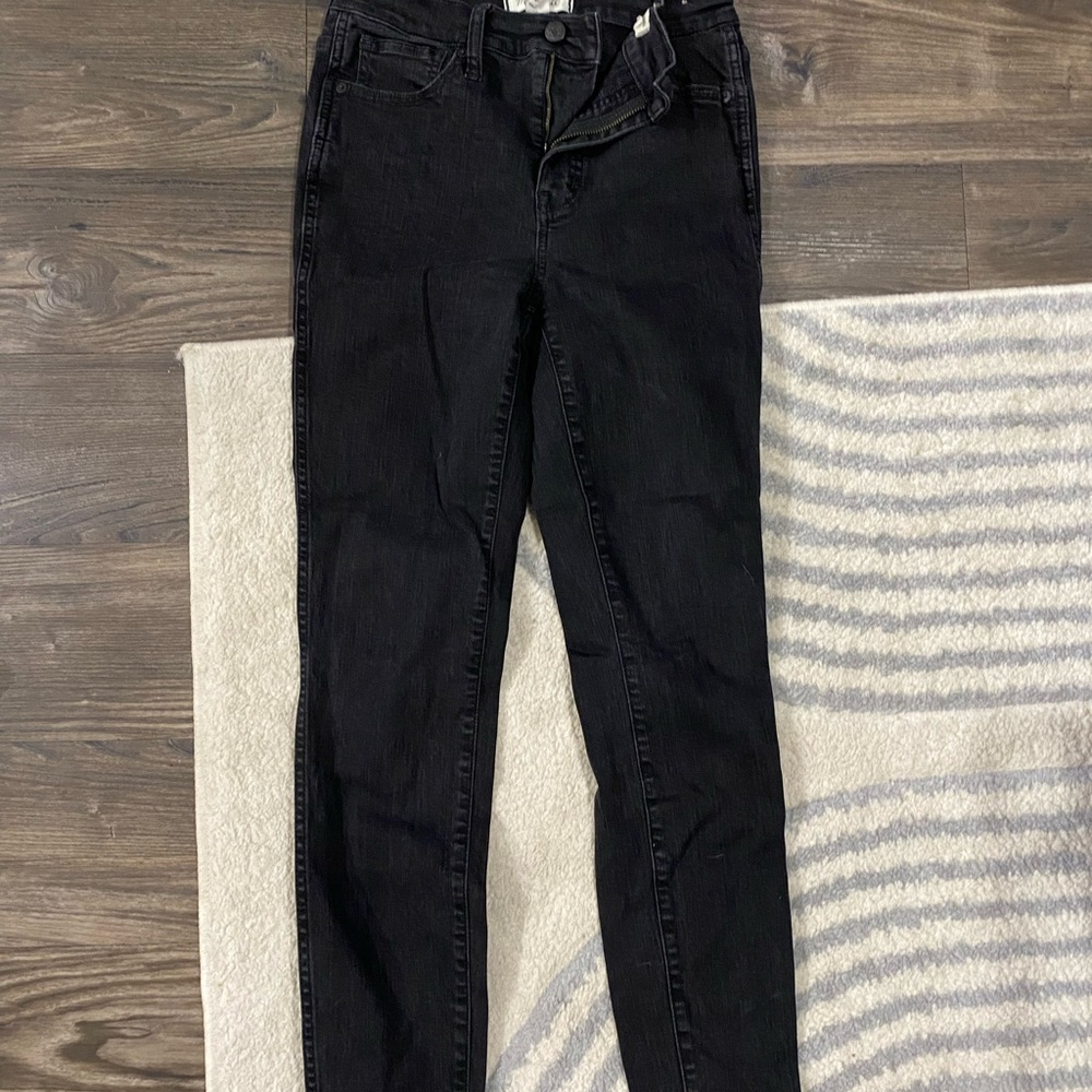 Madewell Women's Black Skinny Jeans